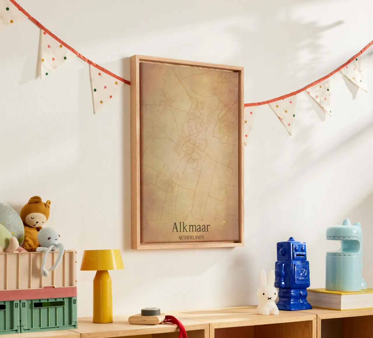 Alkmaar NETHERLANDS tela con Cornice a cassetta da WorldPrint