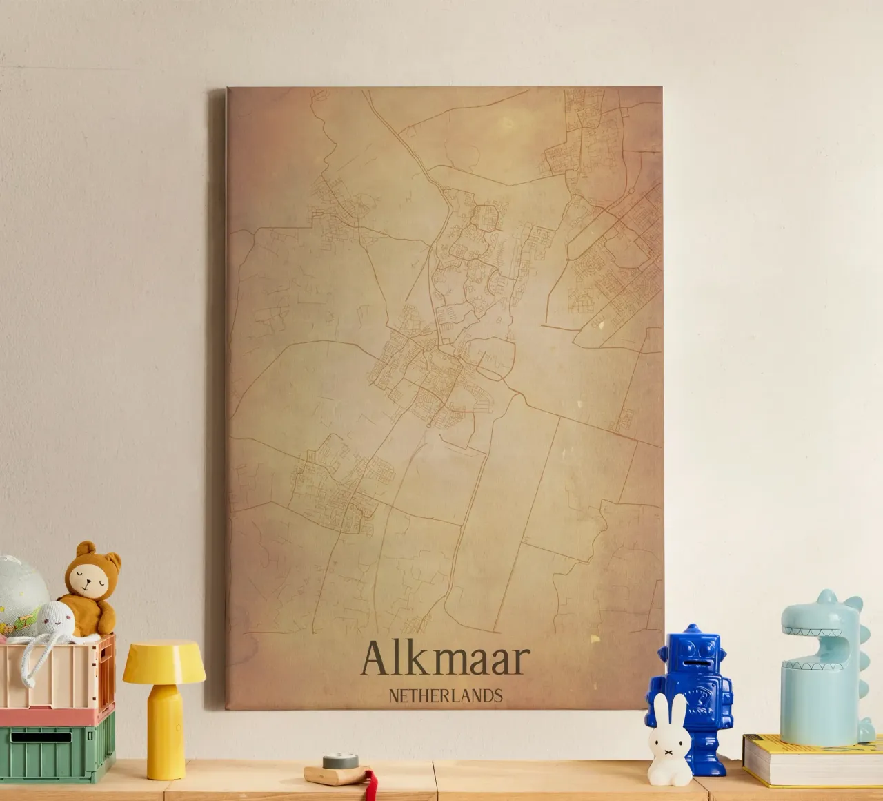 Alkmaar NETHERLANDS tela con Cornice a cassetta da WorldPrint
