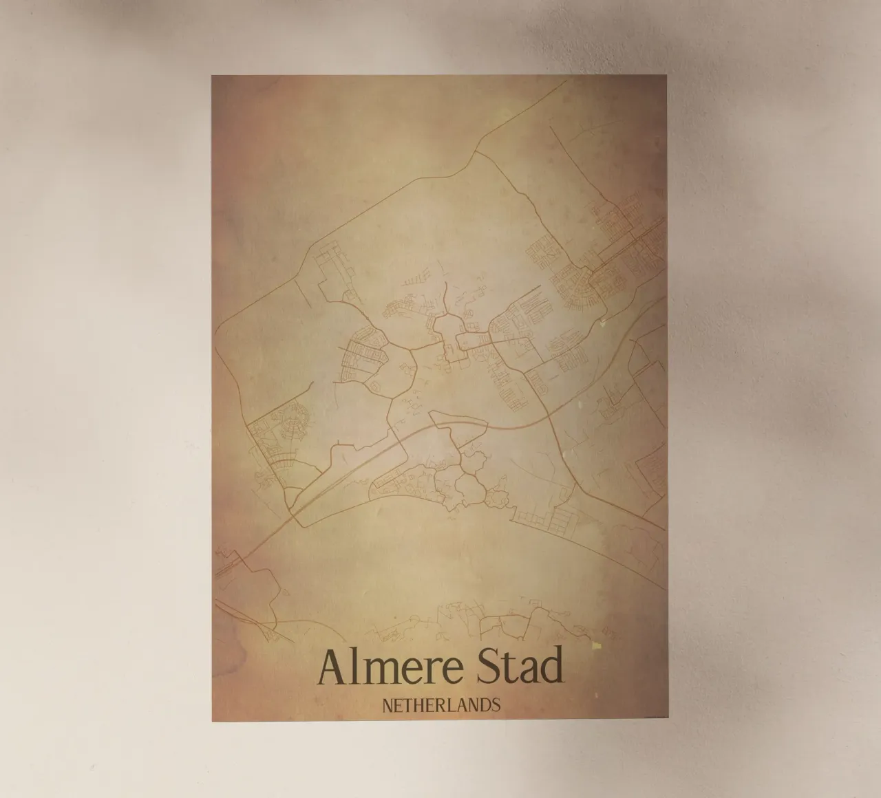 Almere Stad NETHERLANDS pellicola backlit da WorldPrint