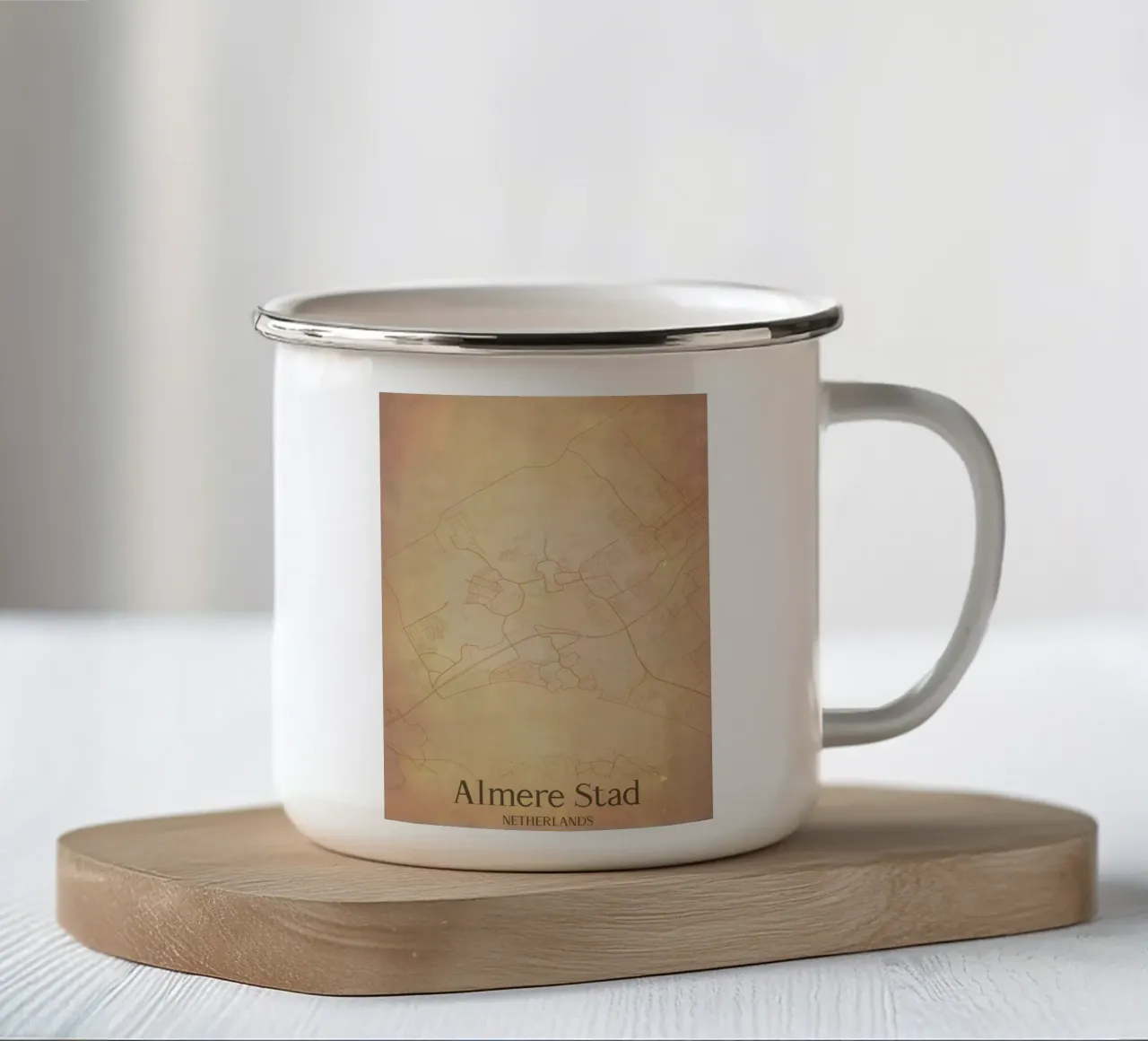 Almere Stad NETHERLANDS tazza in smalto da WorldPrint