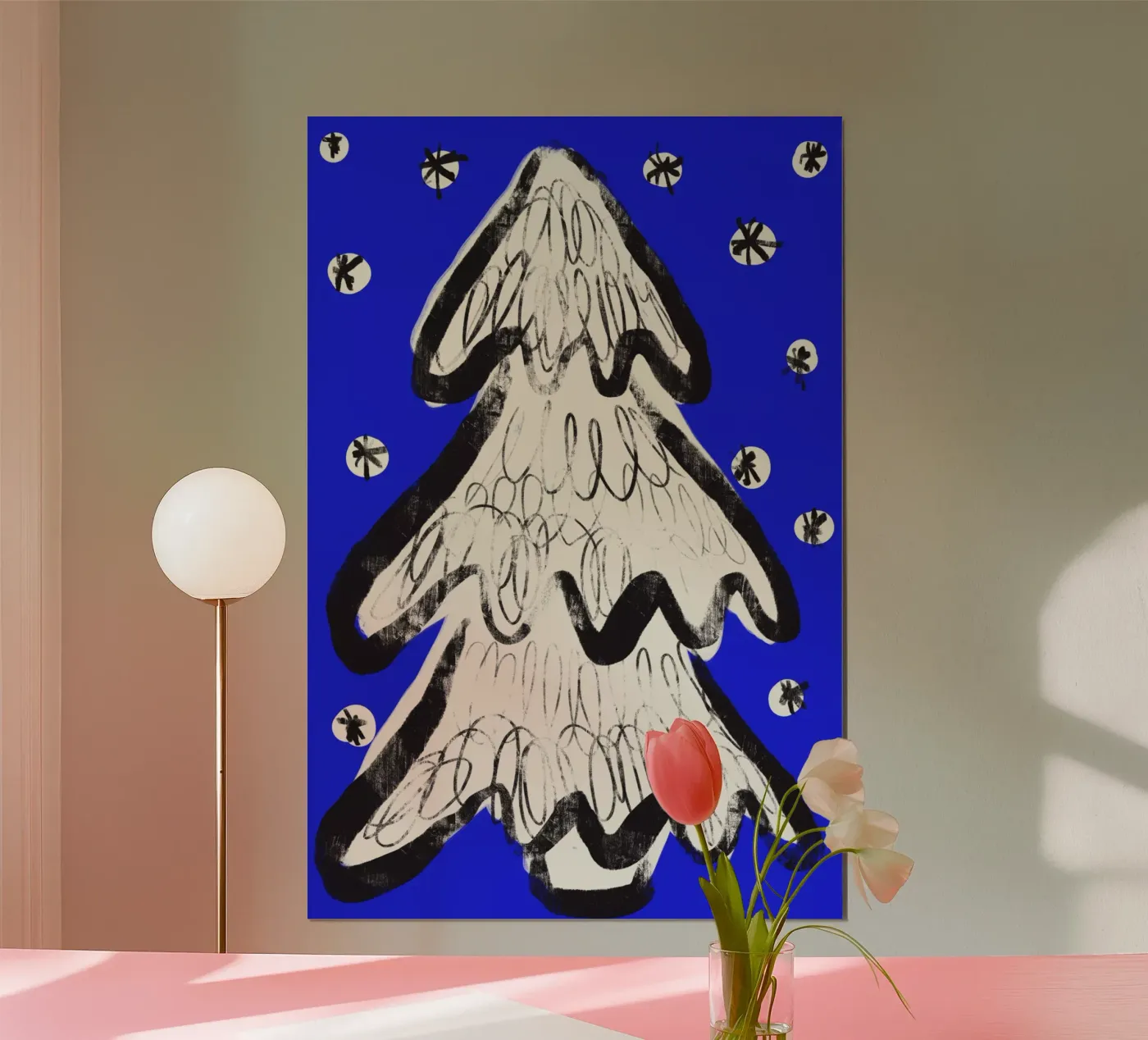 Christmas Tree (Blue) poster da treechild