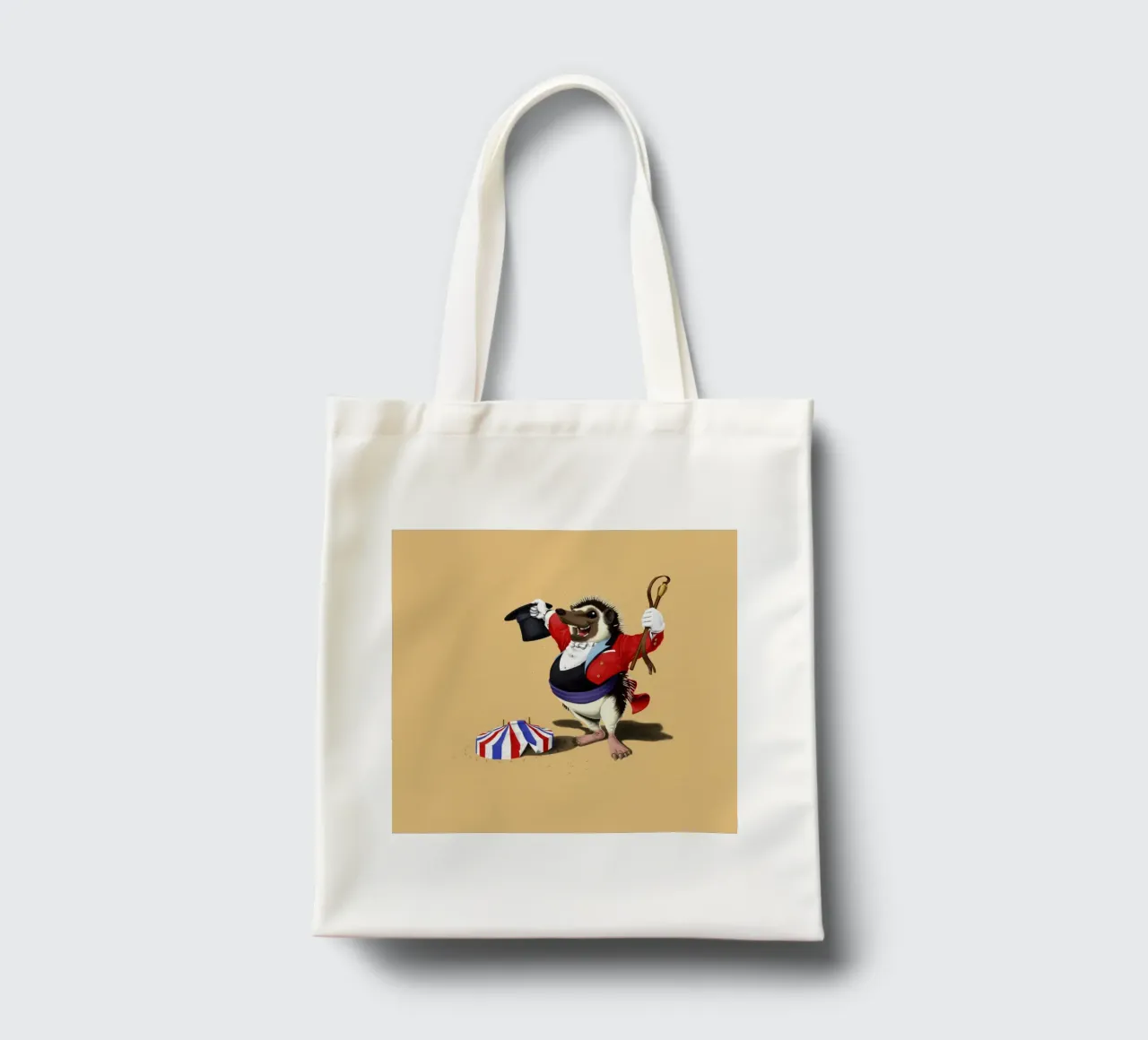 Itching to Perform (Coloured) borsa in juta da Rob Art | Illustration