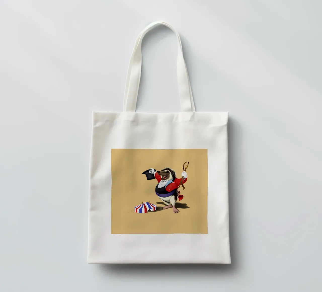 Itching to Perform (Coloured) borsa in juta da Rob Art | Illustration