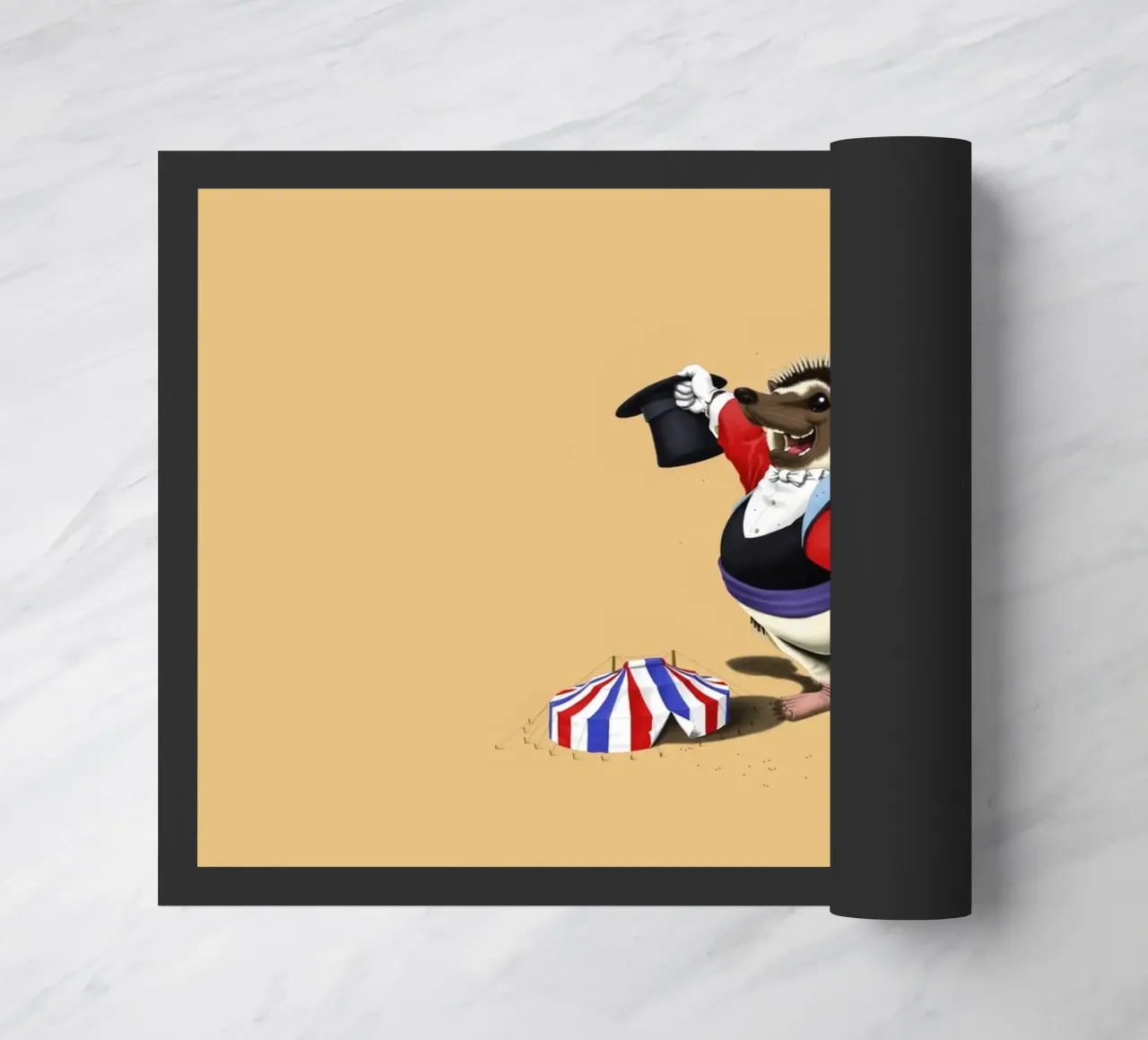 Itching to Perform (Coloured) zerbino da Rob Art | Illustration