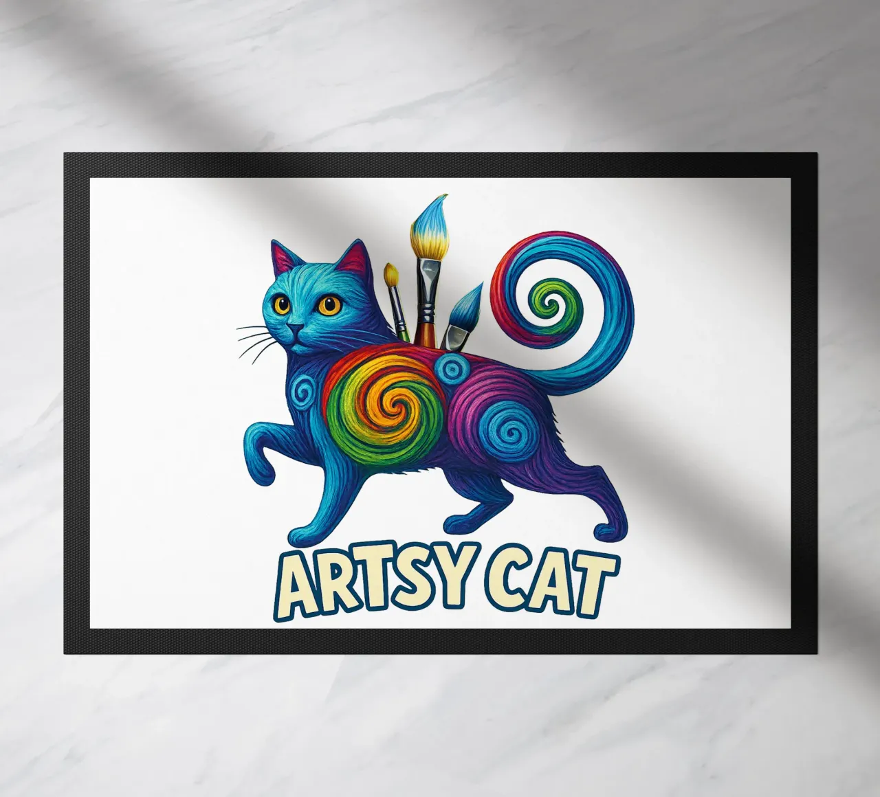 ARTSY CAT zerbino da Vintage Van Gogh