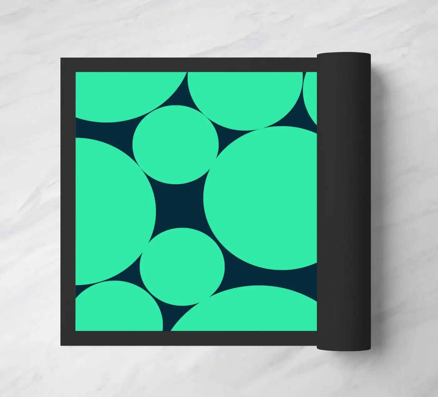 Surface pattern 02 Fußmatte von Little Dean