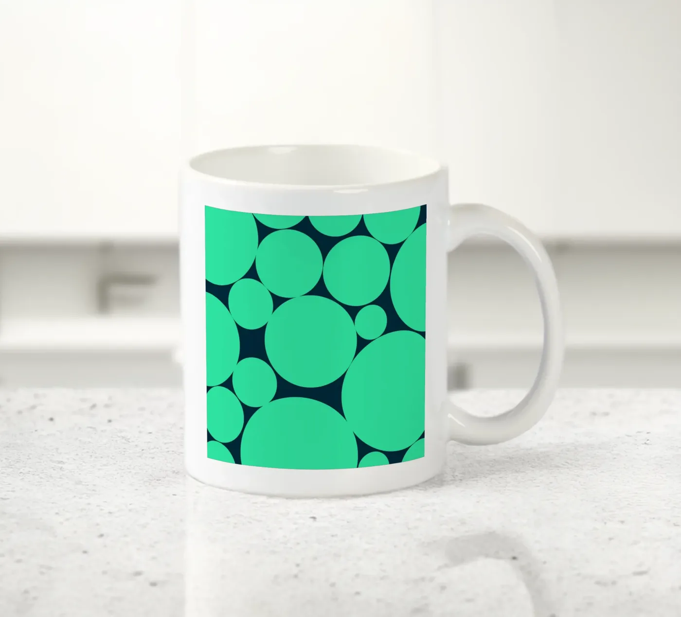 Oberflächenmuster 02 Keramik Tasse von Little Dean