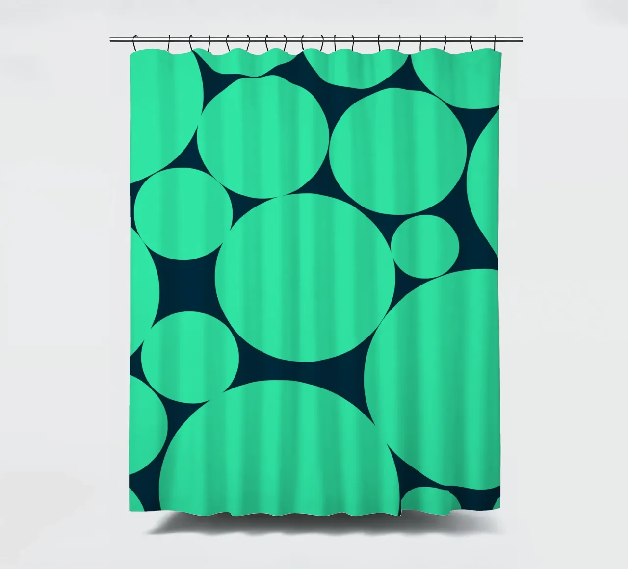 Surface pattern 02 Duschvorhang von Little Dean