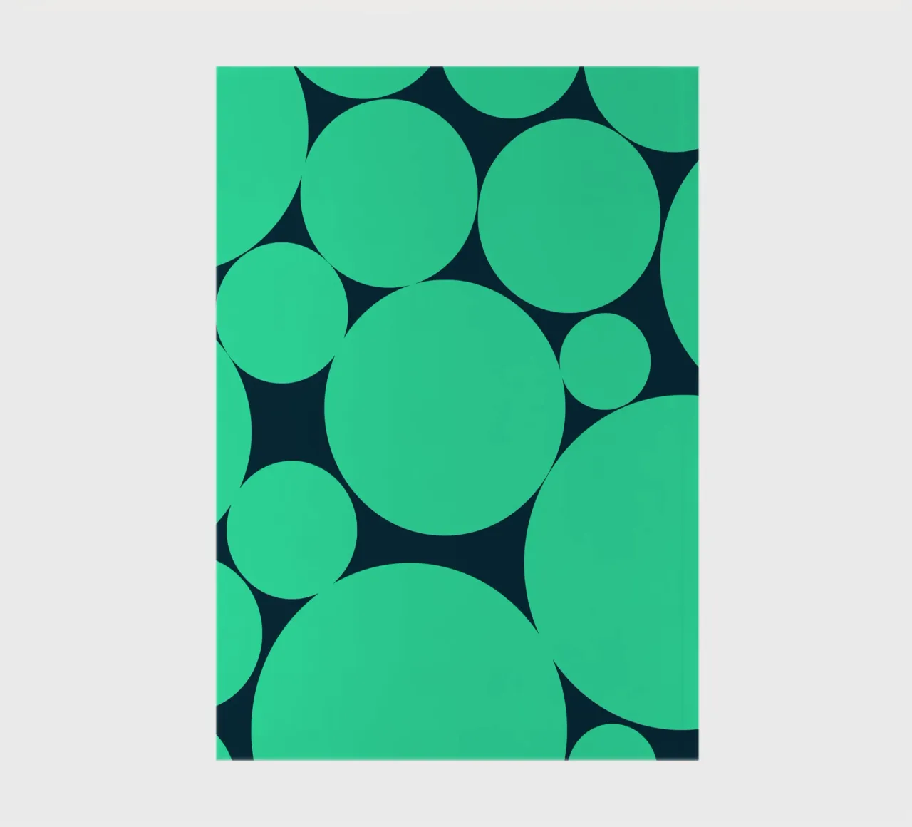 Surface pattern 02 notebook by Little Dean