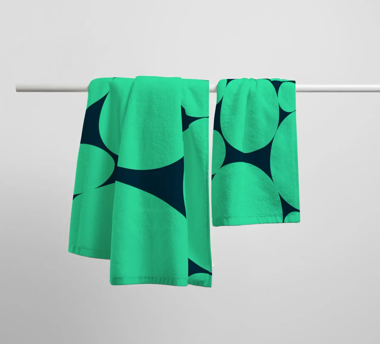 Surface pattern 02 towel by Little Dean