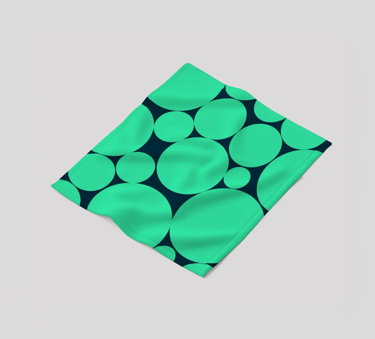 Surface pattern 02 fleece blanket by Little Dean