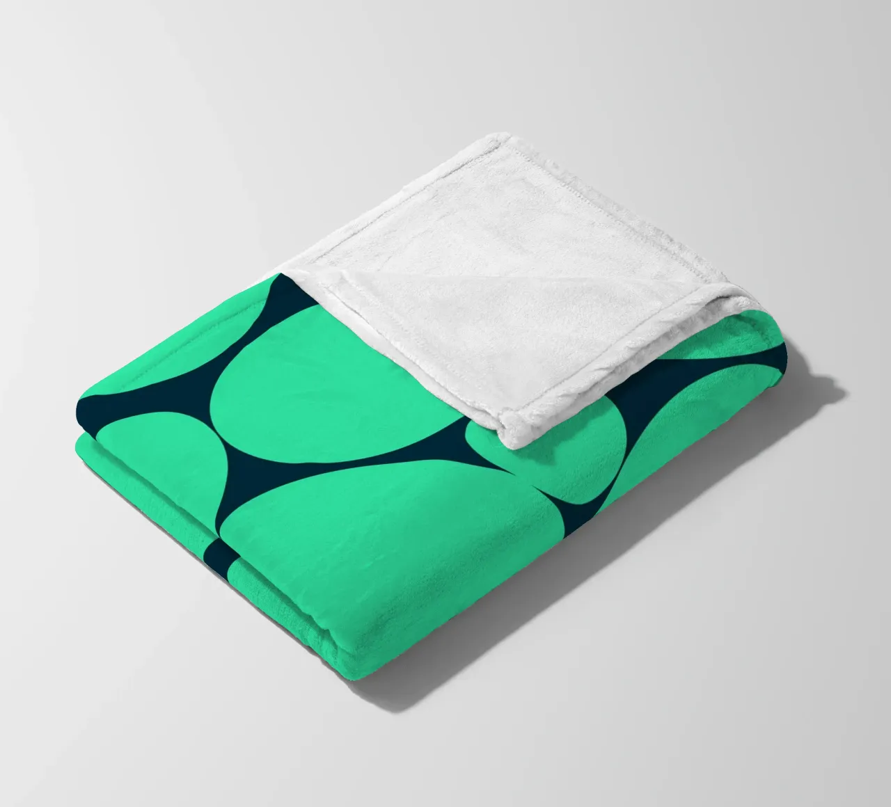 Surface pattern 02 fleece blanket by Little Dean