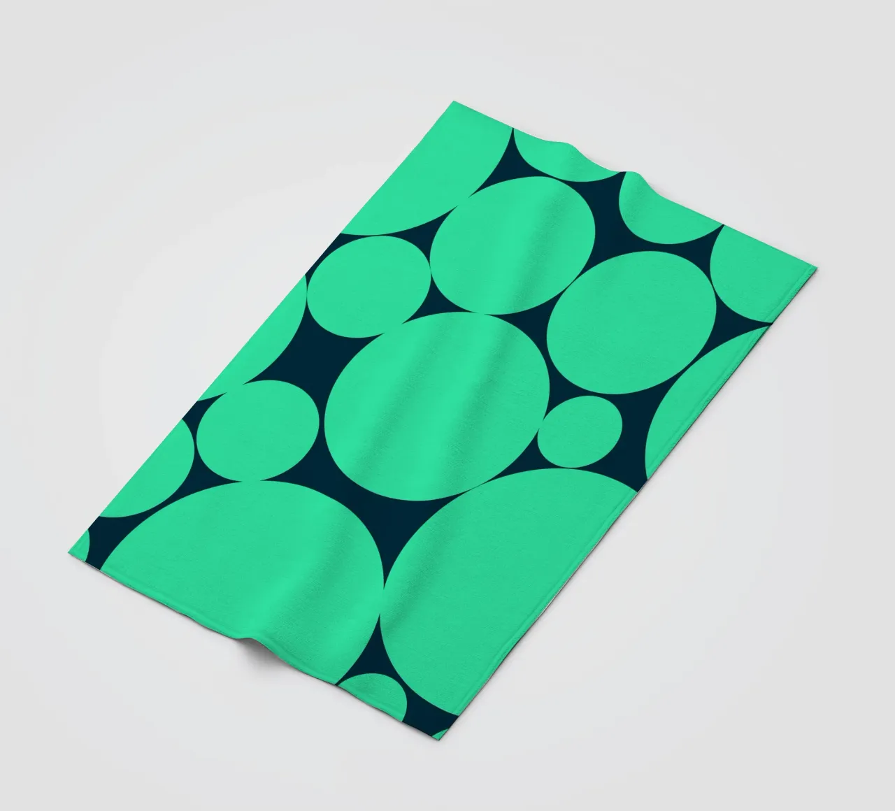 Surface pattern 02 fleece blanket by Little Dean