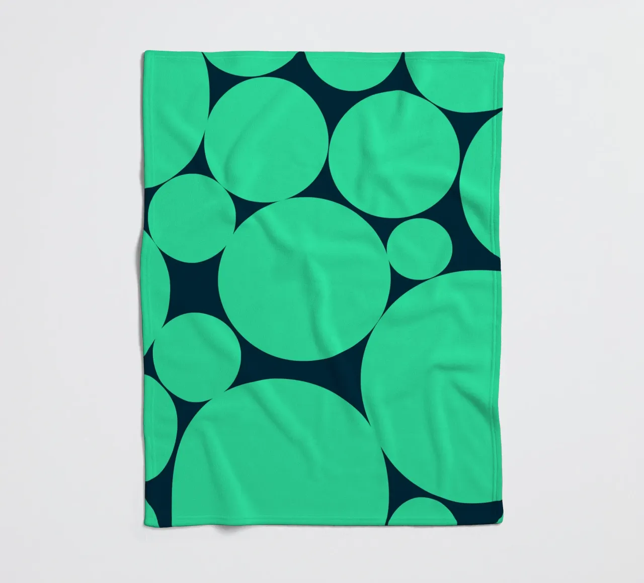 Surface pattern 02 fleece blanket by Little Dean