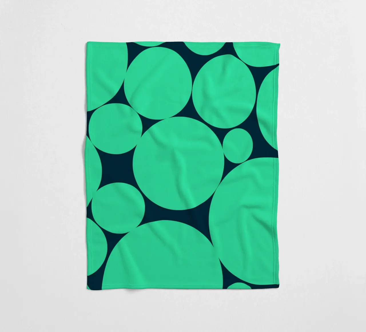 Oppervlaktepatroon 02 fleecedeken van Little Dean