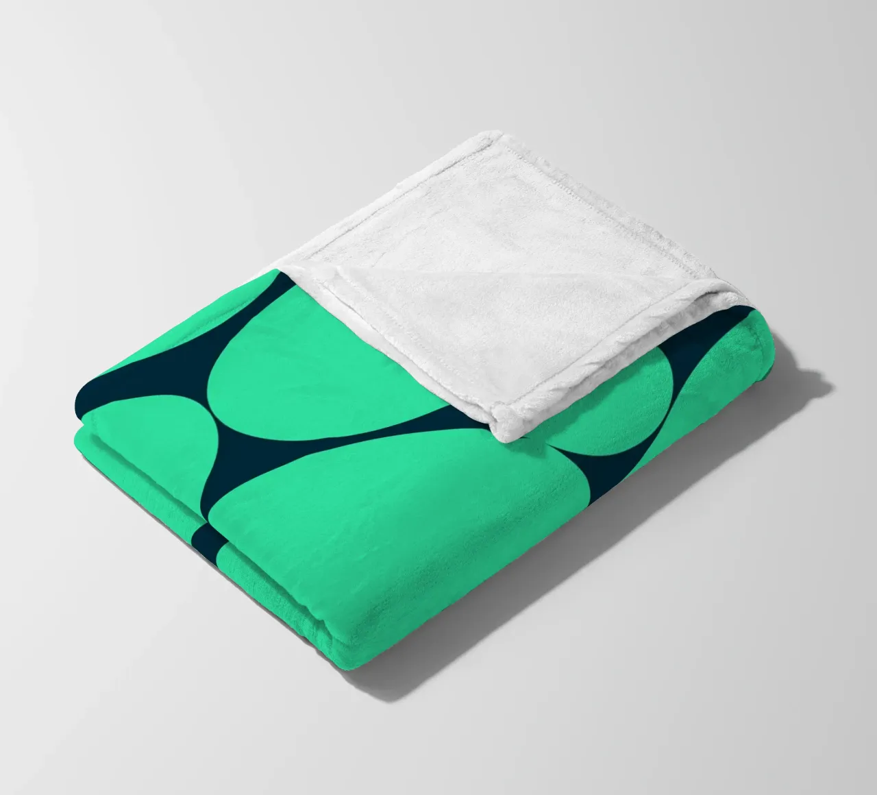 Surface pattern 02 fleece blanket by Little Dean