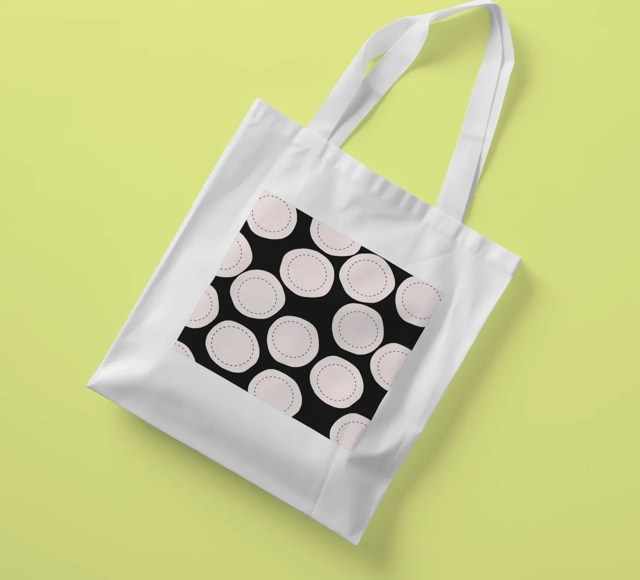 Surface pattern tote bag by Little Dean