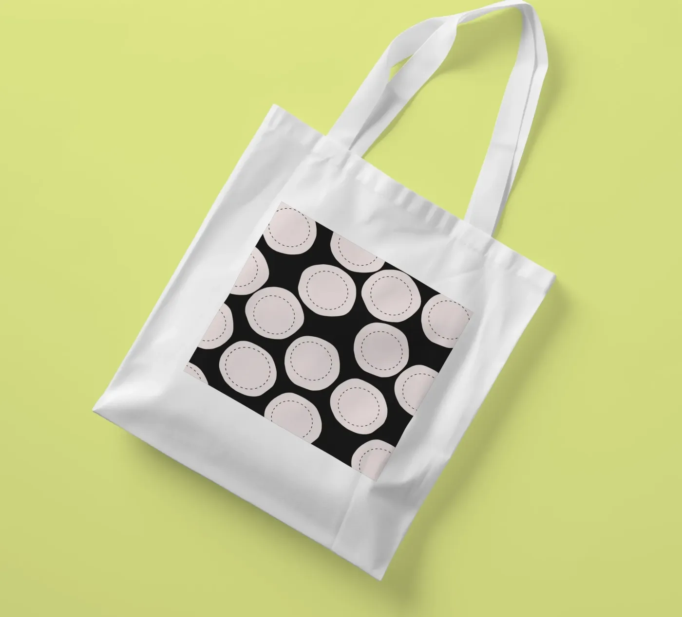 Surface pattern tote bag by Little Dean