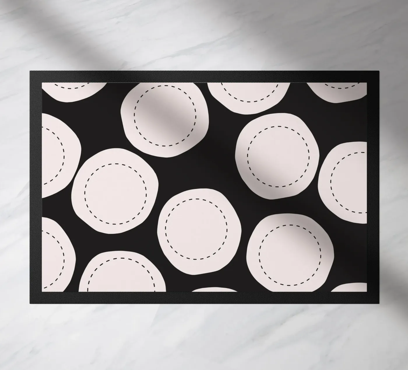 Surface pattern doormat by Little Dean