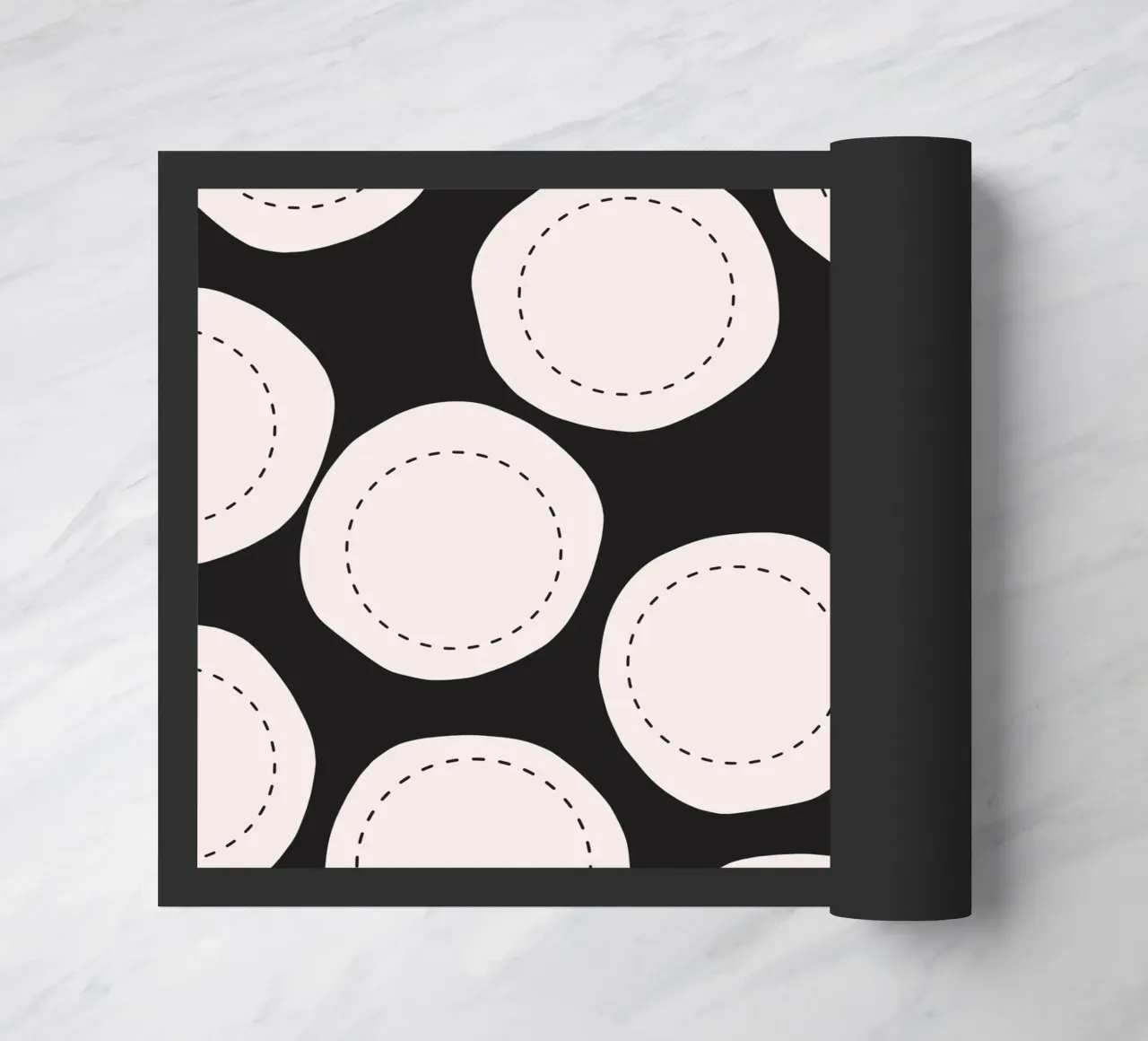 Surface pattern doormat by Little Dean