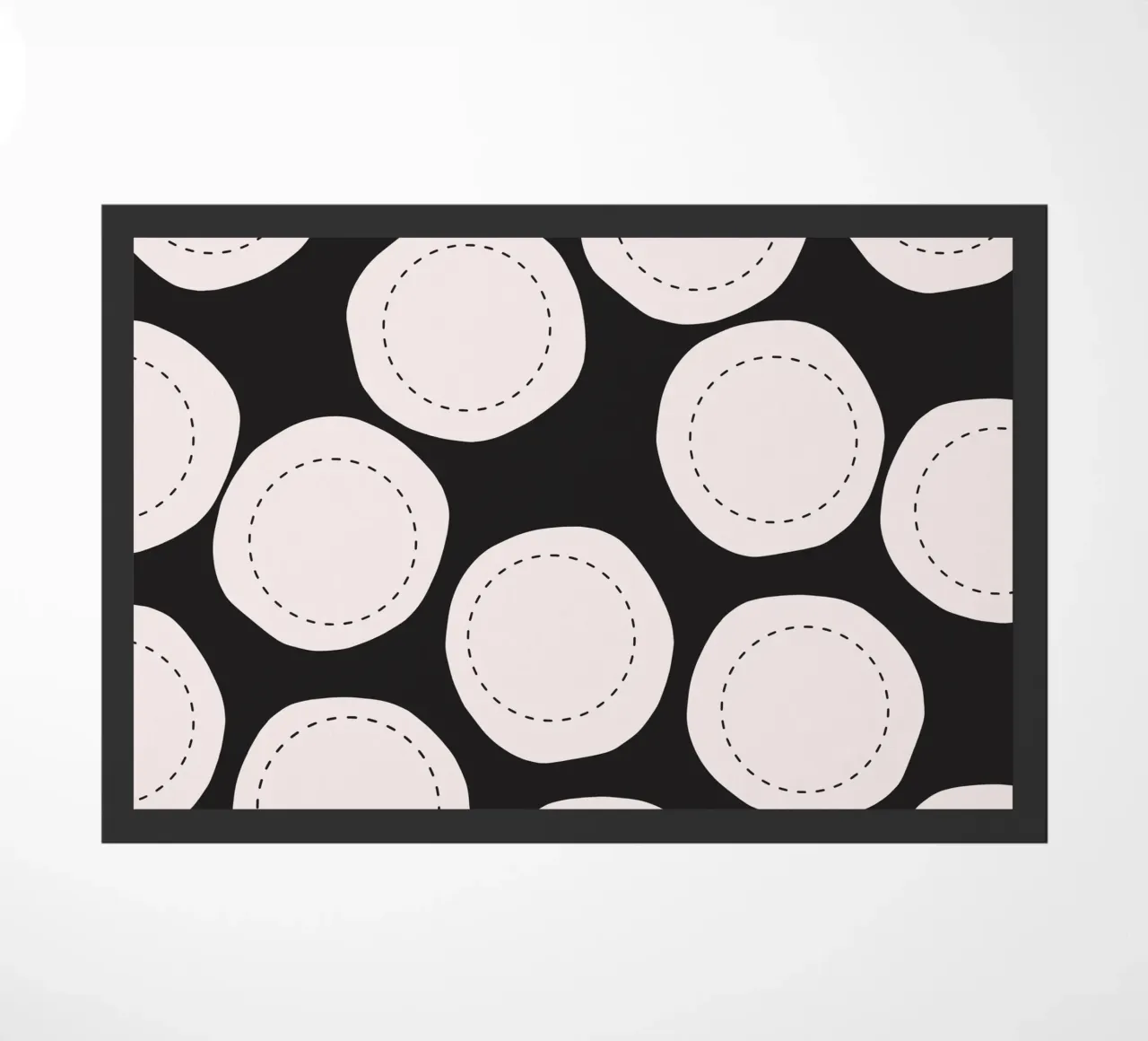 Surface pattern doormat by Little Dean
