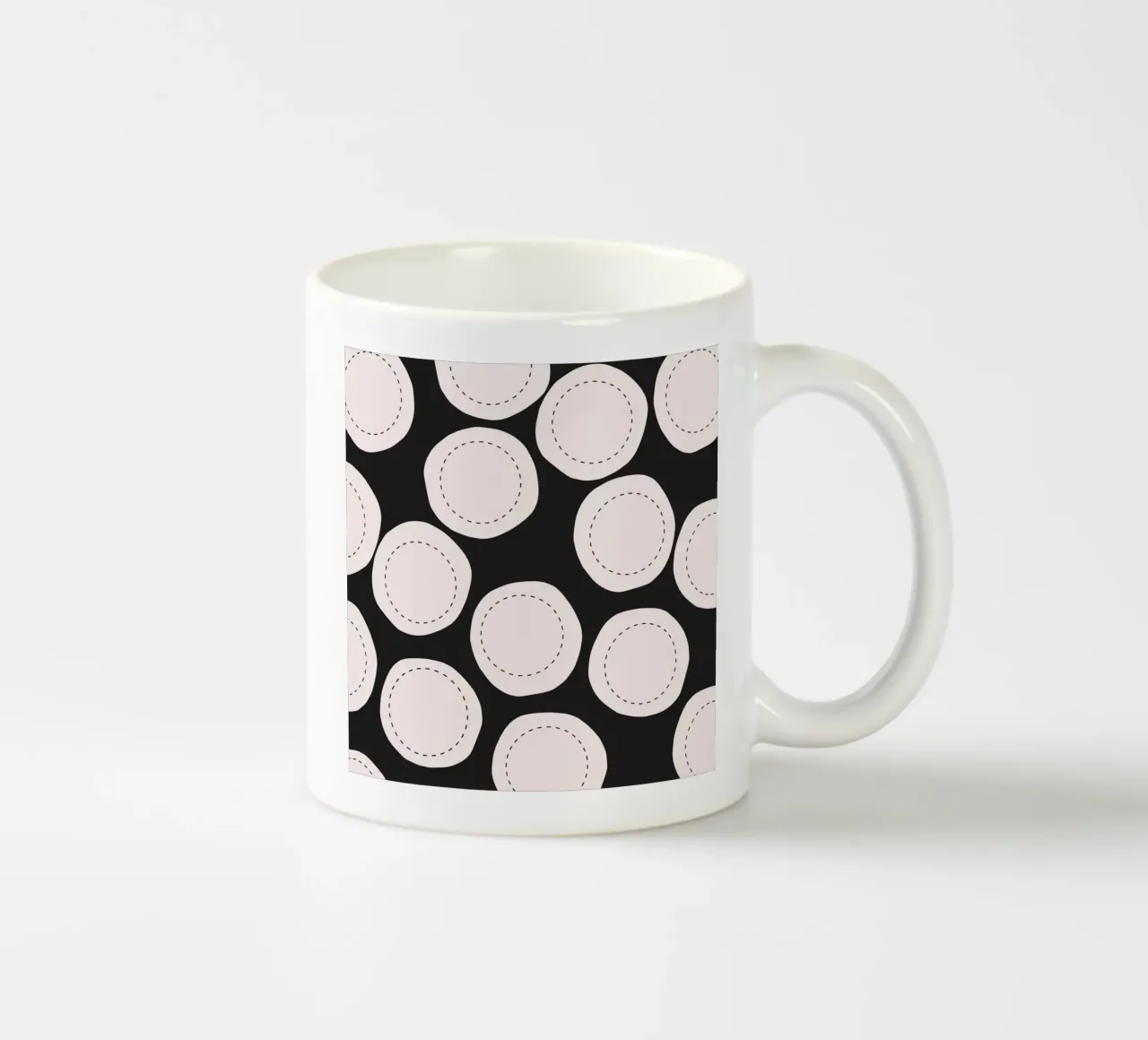 Surface pattern ceramic mug by Little Dean