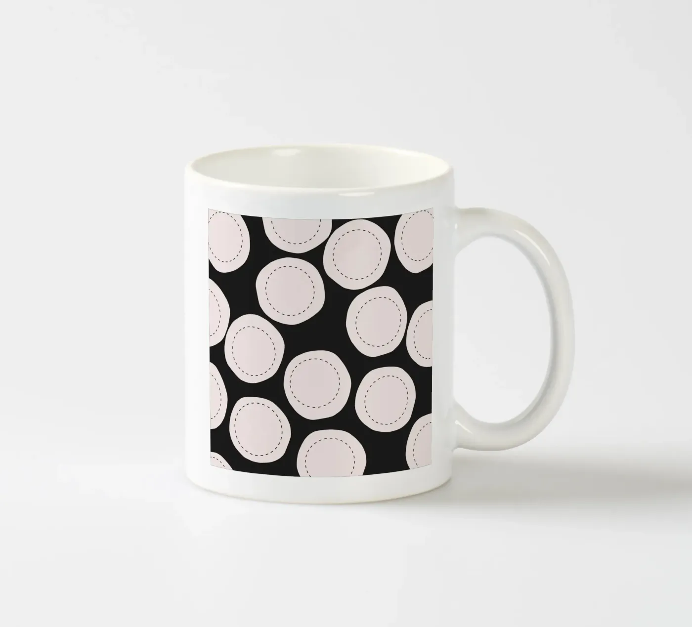 Surface pattern ceramic mug by Little Dean