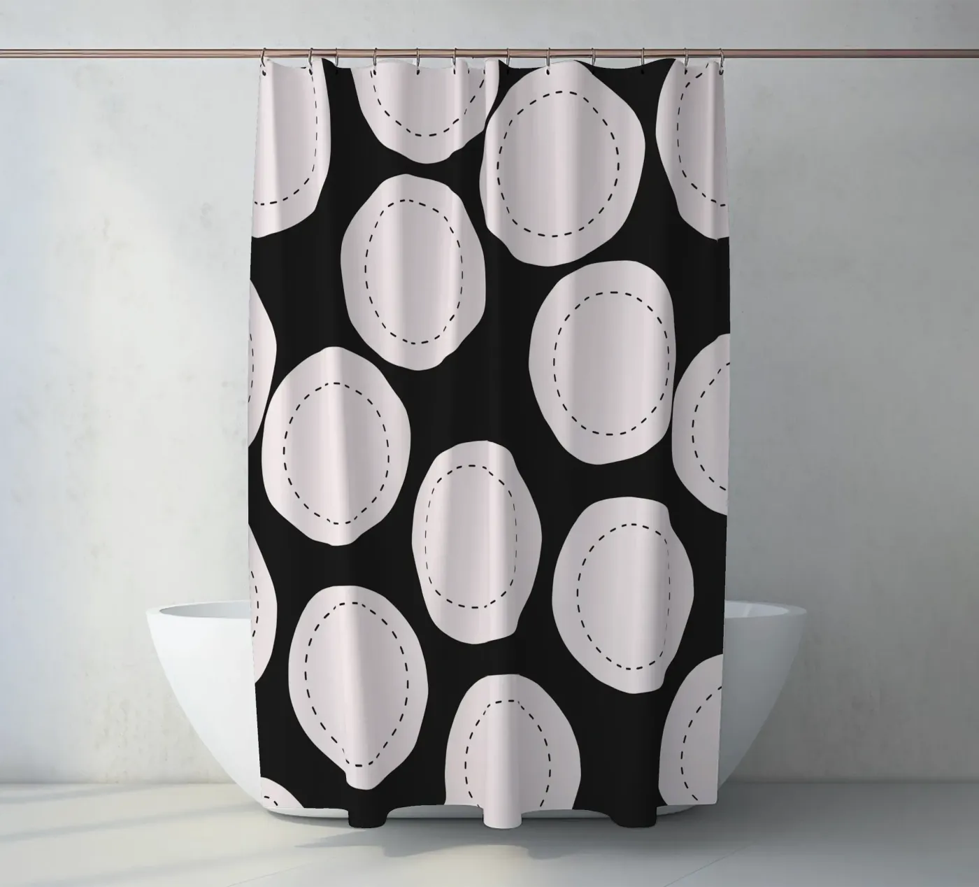 Surface pattern Duschvorhang von Little Dean