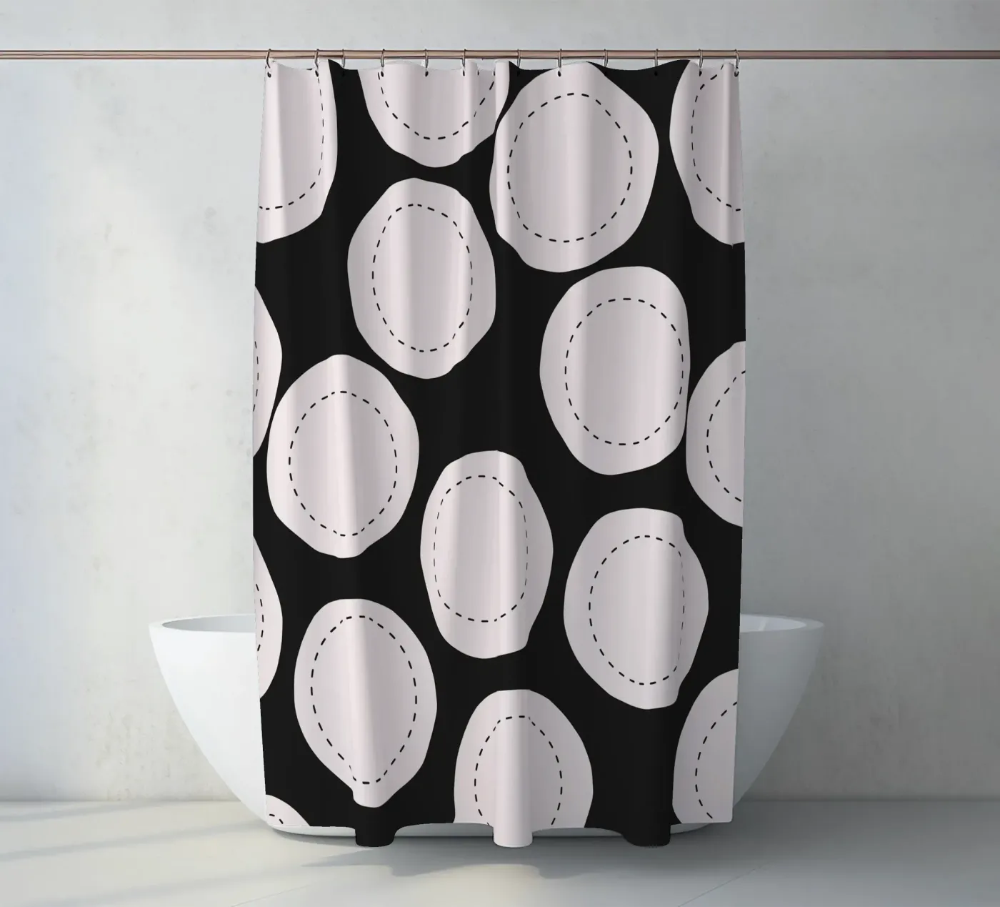 Surface pattern rideau de douche de Little Dean