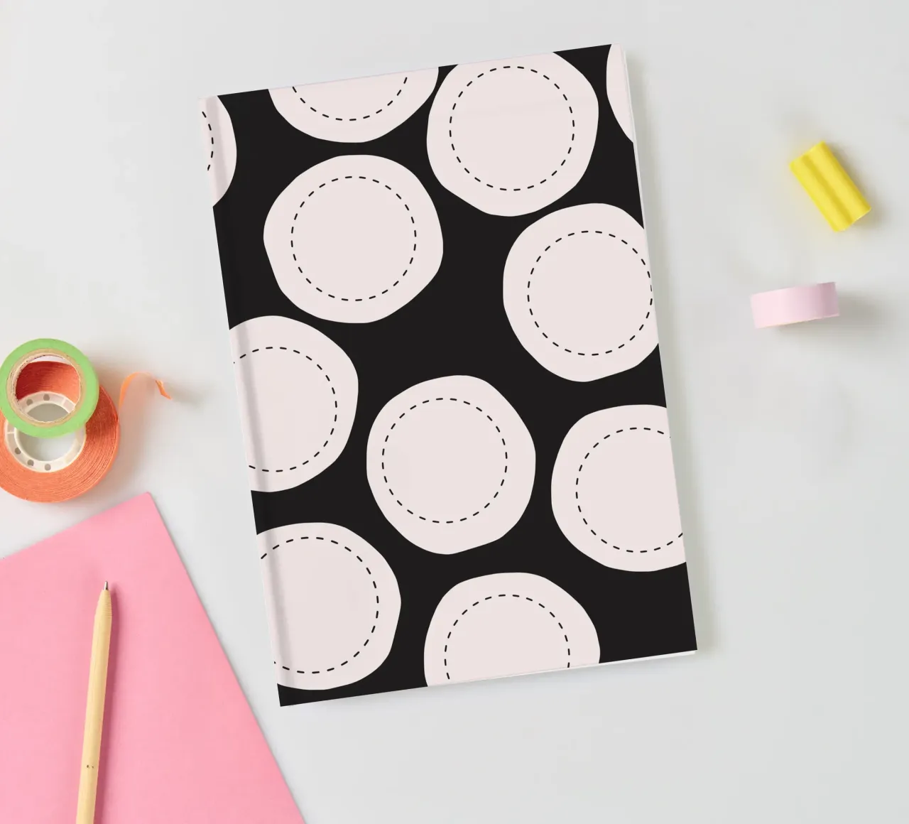Surface pattern notebook by Little Dean