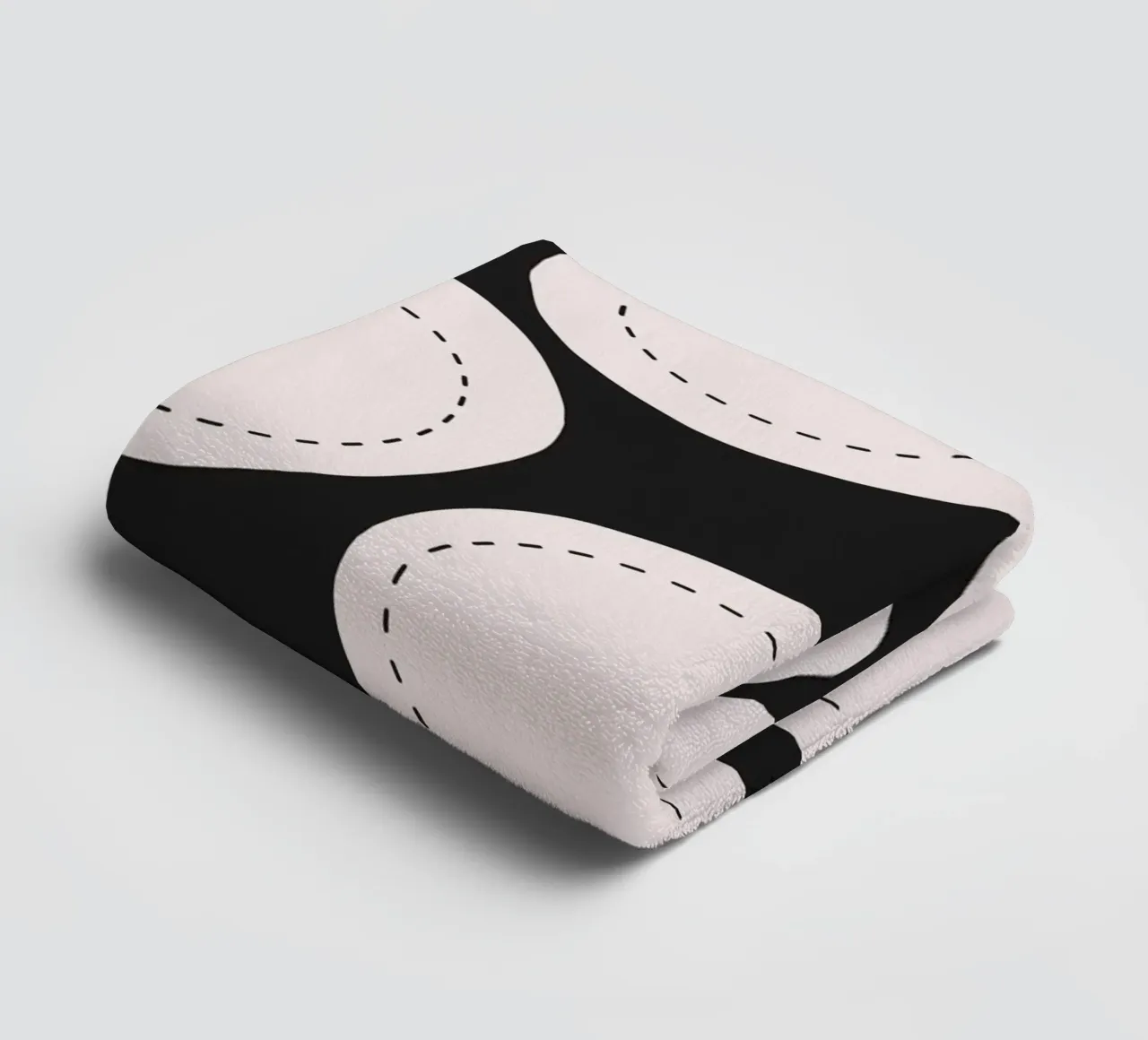 Surface pattern towel by Little Dean