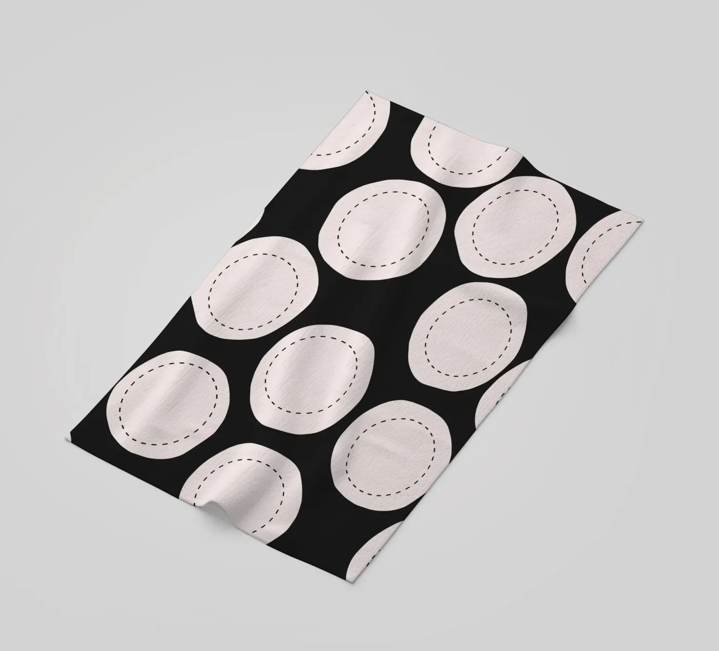 Surface pattern beach towel by Little Dean