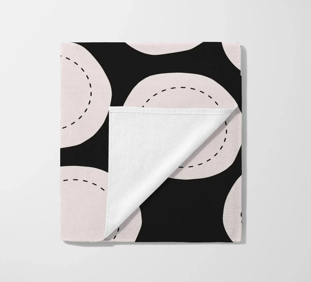 Surface pattern beach towel by Little Dean