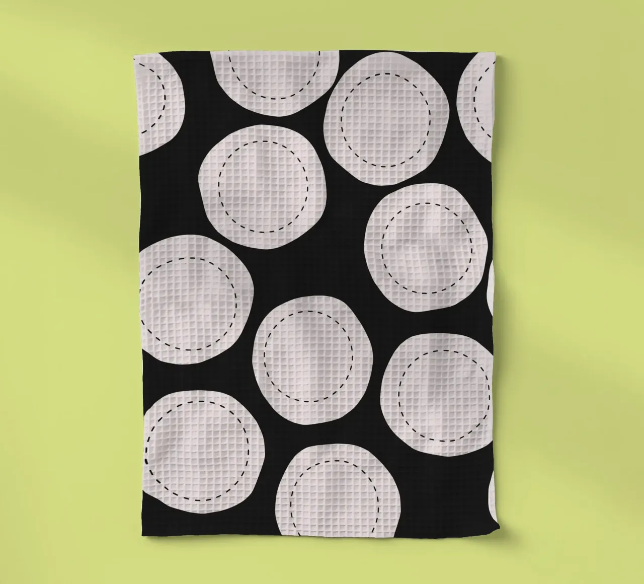 Surface pattern tea towel by Little Dean