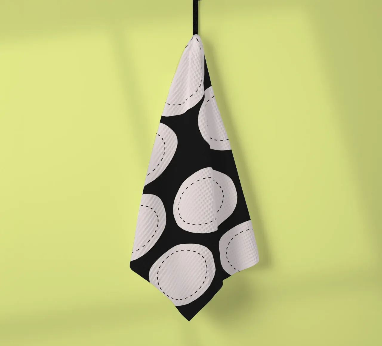 Surface pattern tea towel by Little Dean