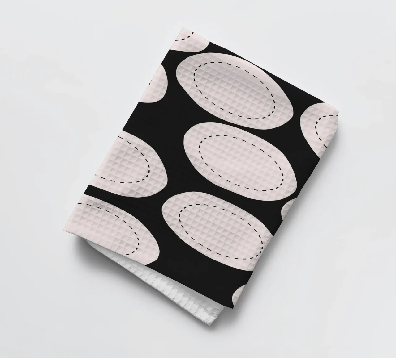 Surface pattern tea towel by Little Dean