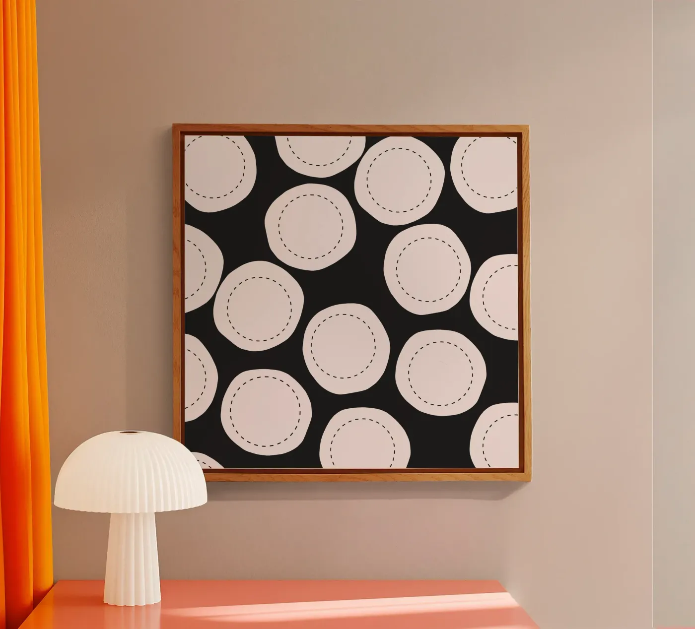 Surface pattern acrylic glass by Little Dean