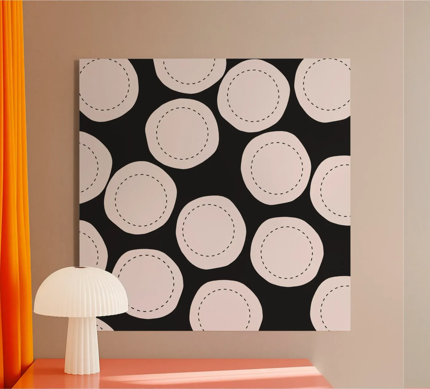 Surface pattern acrylic glass by Little Dean