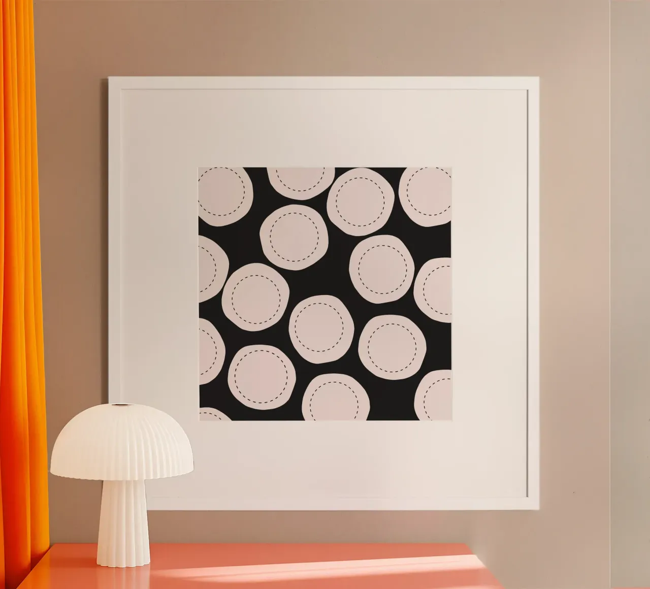 Surface pattern poster by Little Dean