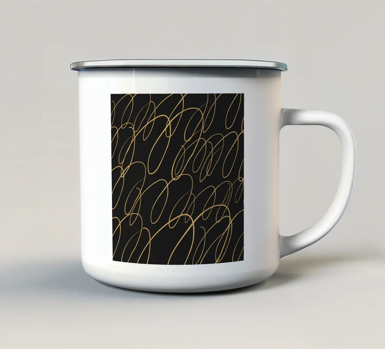 Modello di superficie 03 tazza in smalto da Little Dean