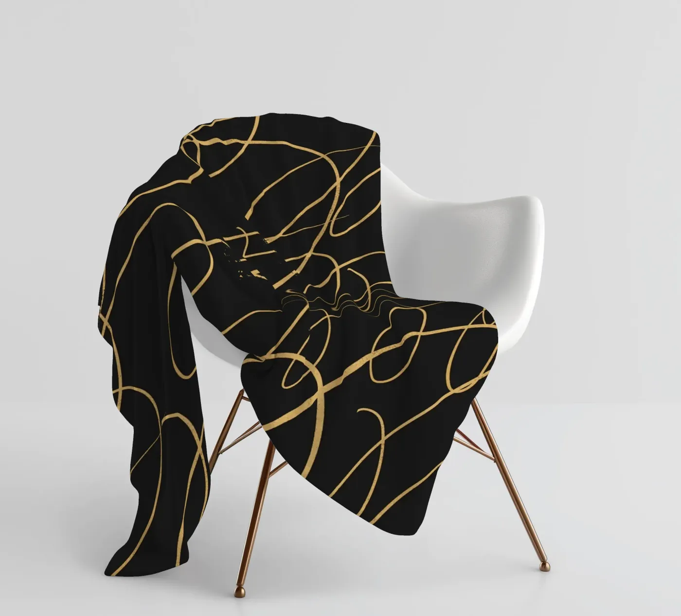 Surface pattern 03 fleece blanket by Little Dean