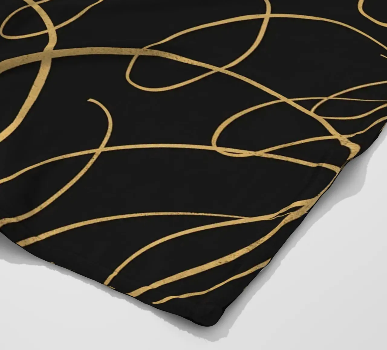 Surface pattern 03 fleece blanket by Little Dean