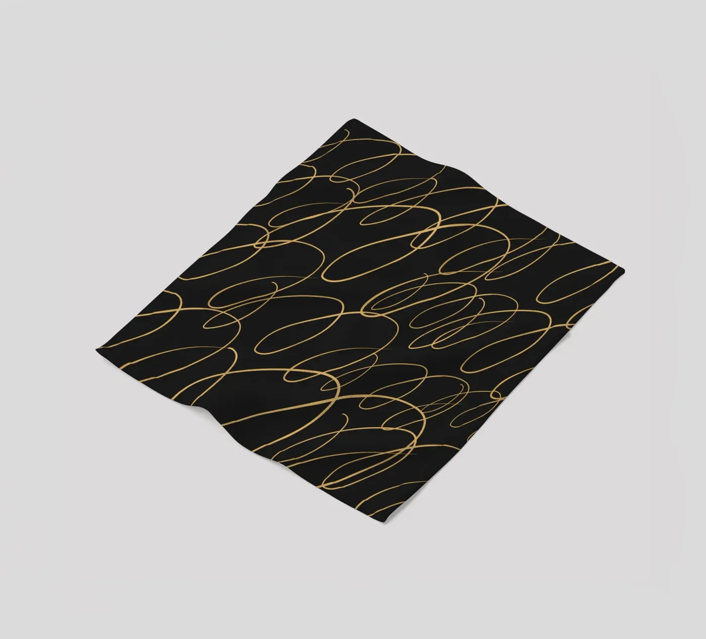 Surface pattern 03 fleece blanket by Little Dean