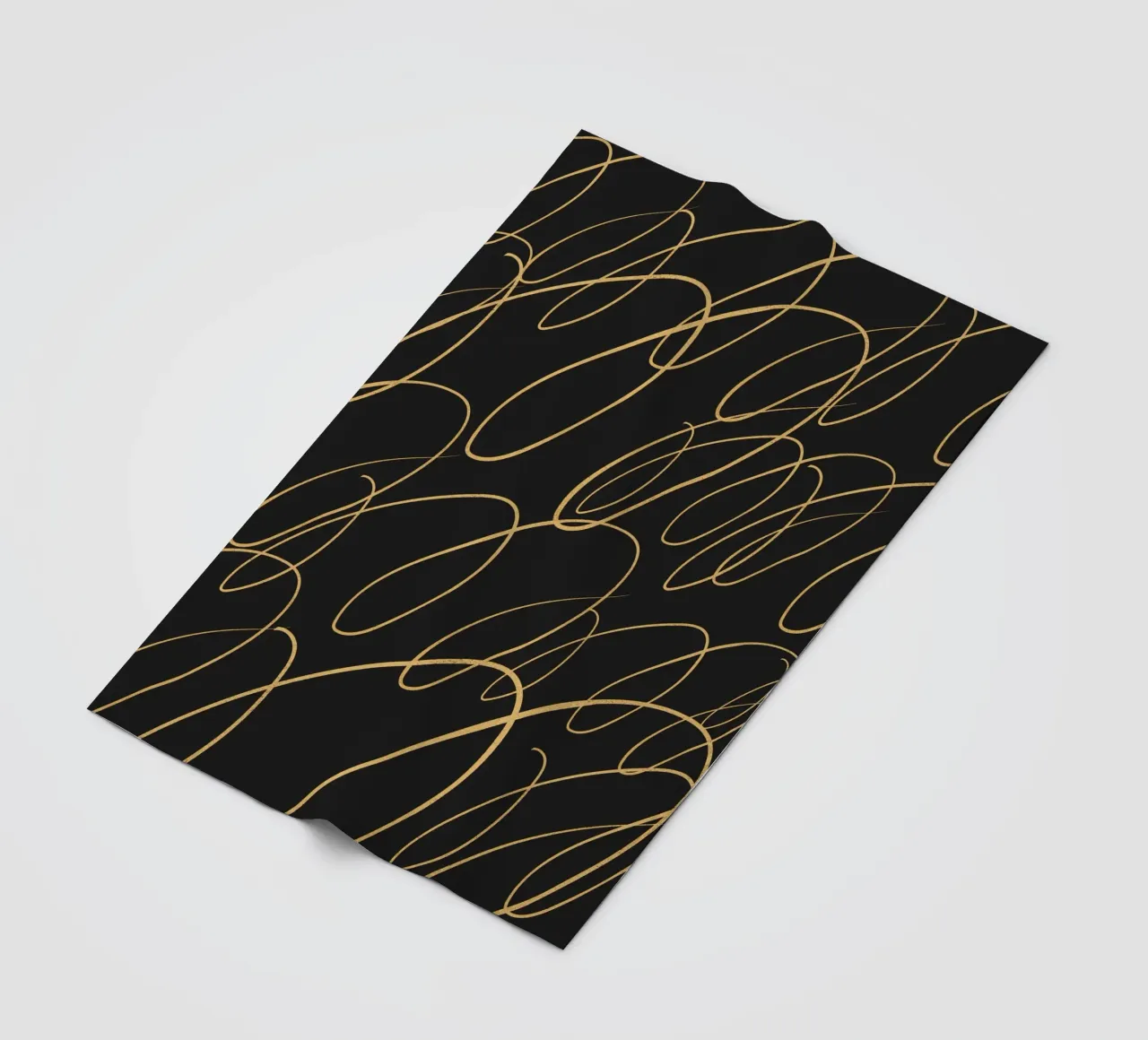 Surface pattern 03 fleece blanket by Little Dean
