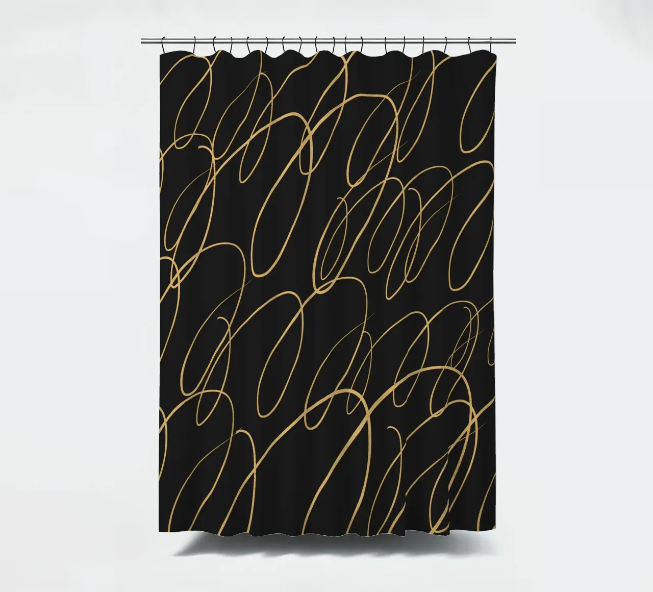 Oppervlaktepatroon 03 douchegordijn van Little Dean