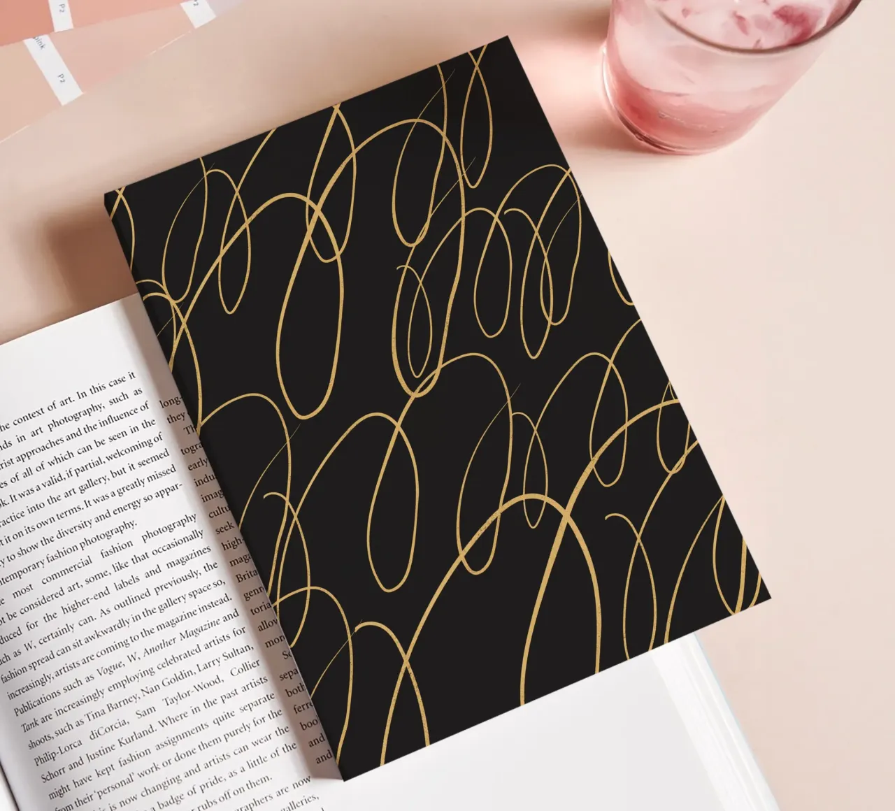 Surface pattern 03 notebook by Little Dean