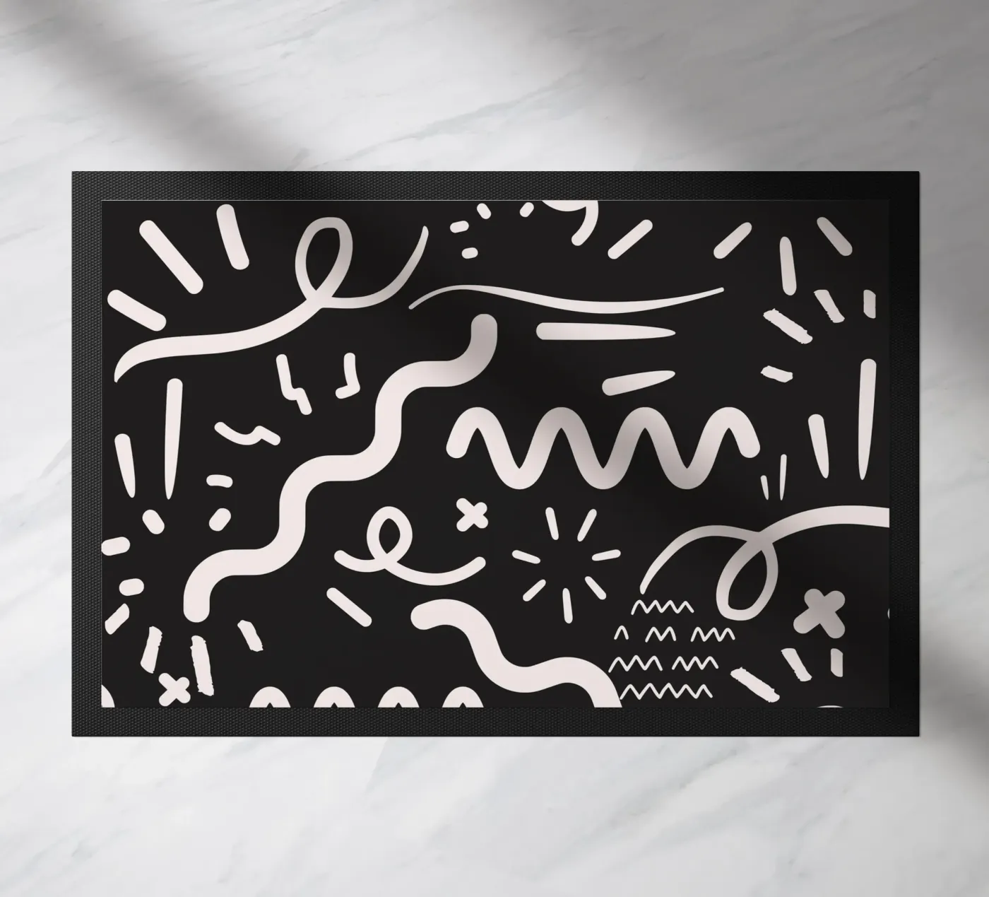 Surface pattern 04 doormat by Little Dean