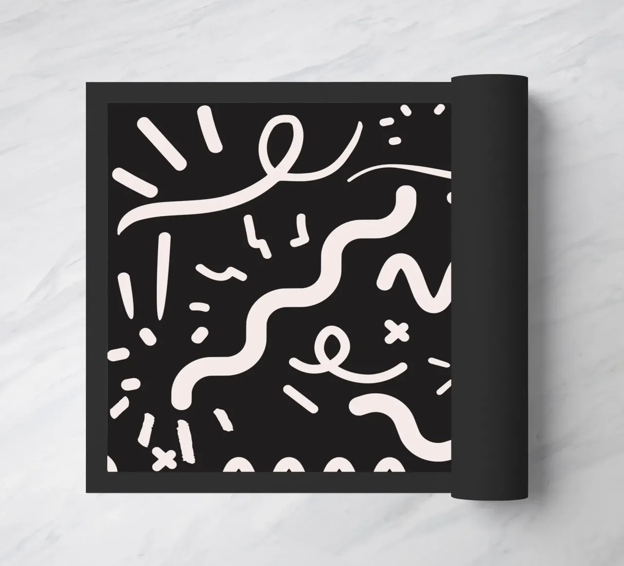 Surface pattern 04 doormat by Little Dean