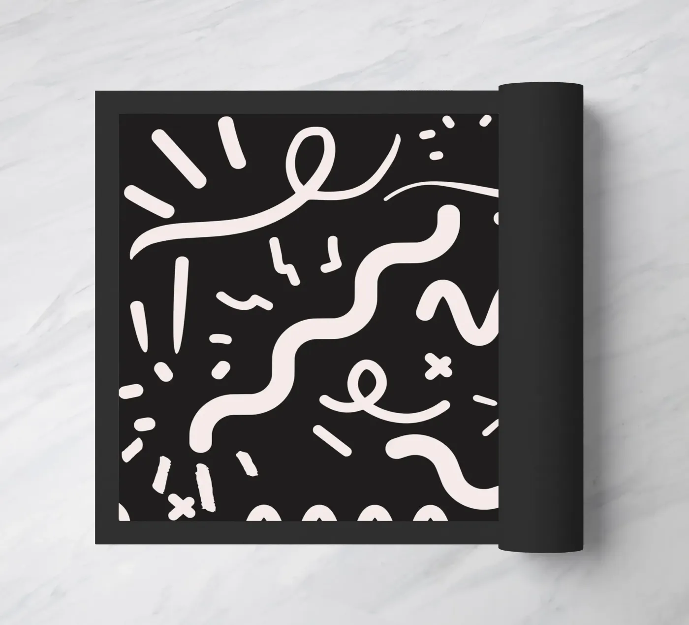 Surface pattern 04 doormat by Little Dean