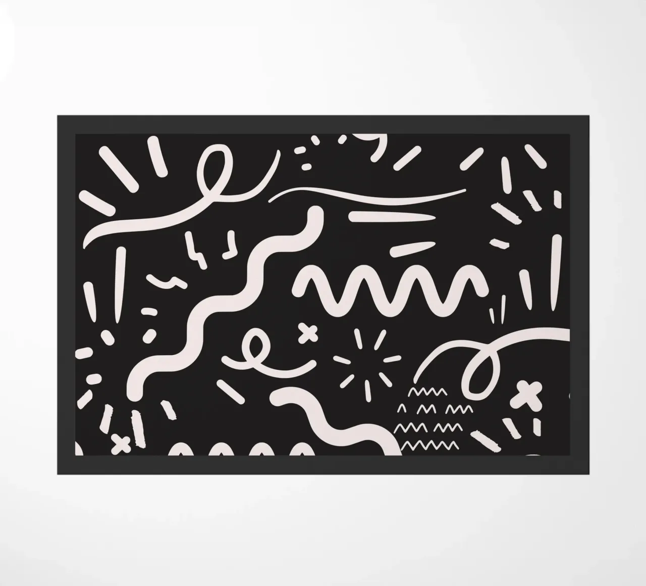 Surface pattern 04 doormat by Little Dean